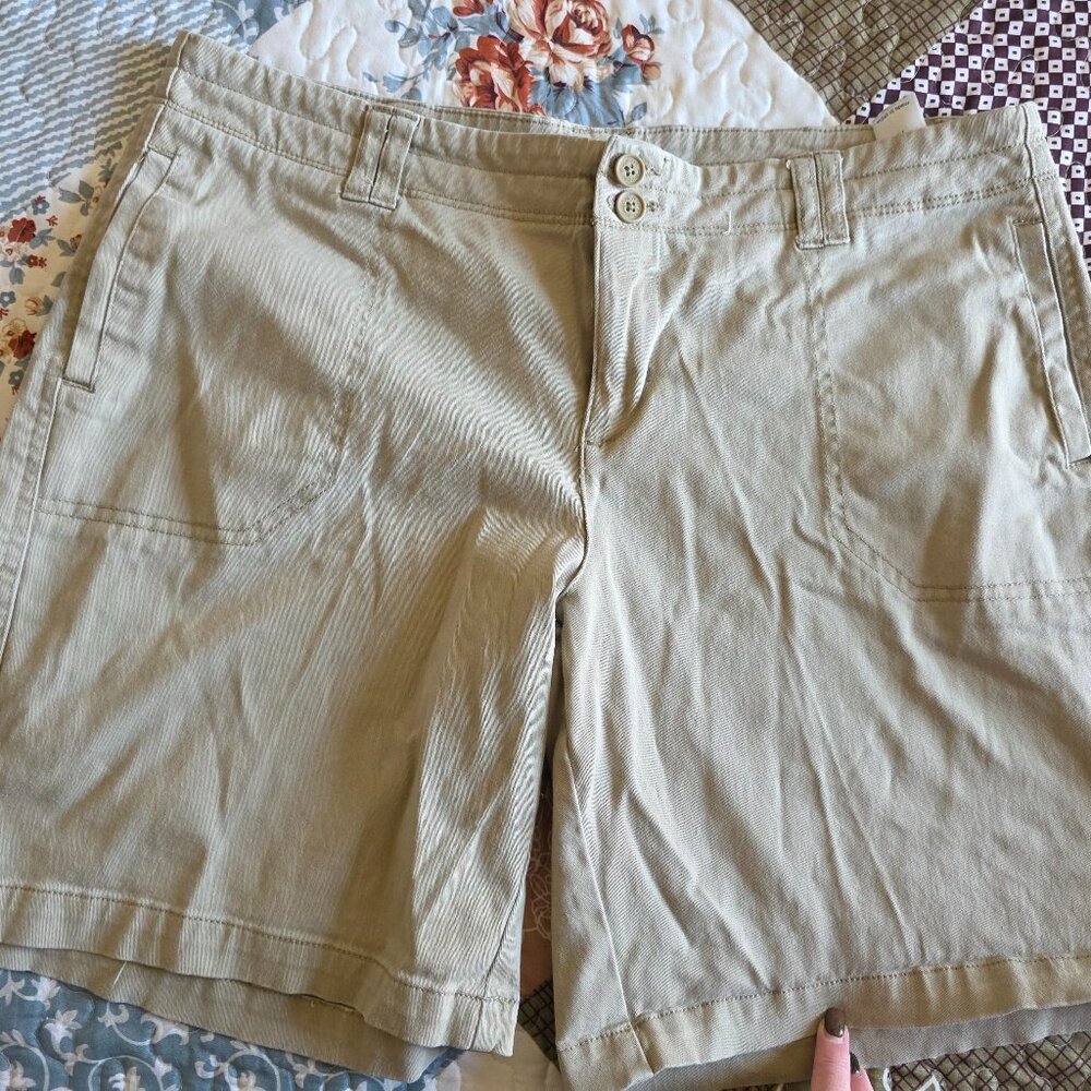 Maurices Khaki Shorts